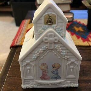 Precious Moments Generous Blessing Coin Bank